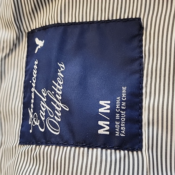 American Eagle Outfitters Military Double Breasted Army Green Victorian Coat - Picture 8 of 12